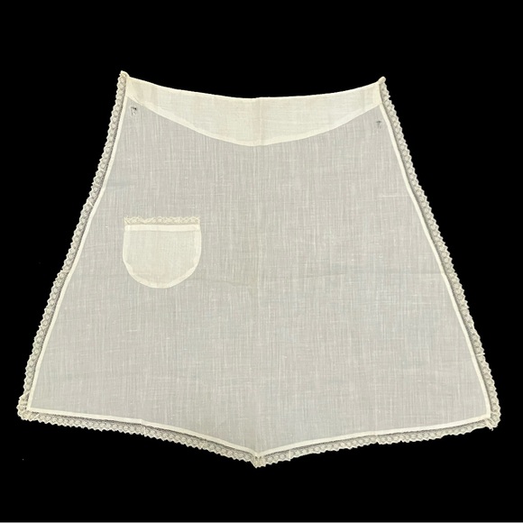 Vintage Pin-on Hostess Apron - Picture 1 of 4